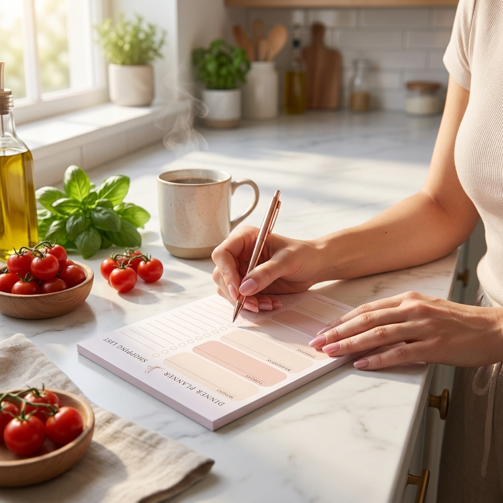 Dinner Planner and Shopping List for Selective Eaters