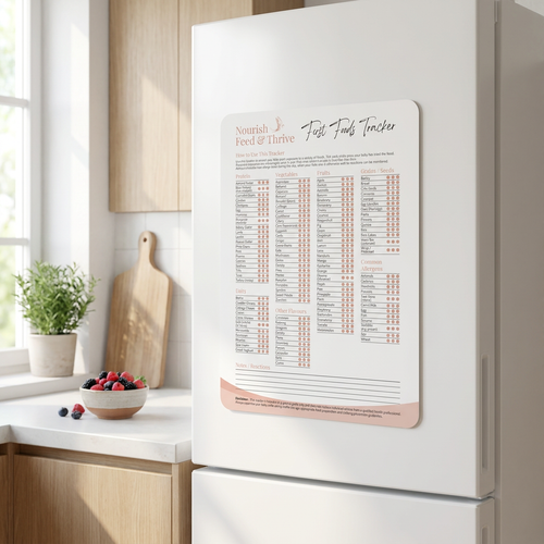 Baby’s first food tracker